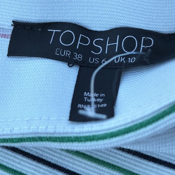 Bright Stripe Wrap Skirt NWOT - Picture 5 of 11